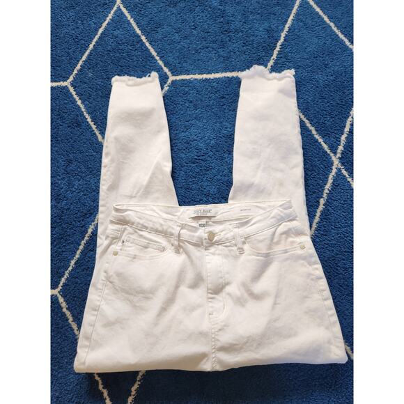 Judy Blues Skinny Fit White Denim Jeans-11/30 - Picture 3 of 11